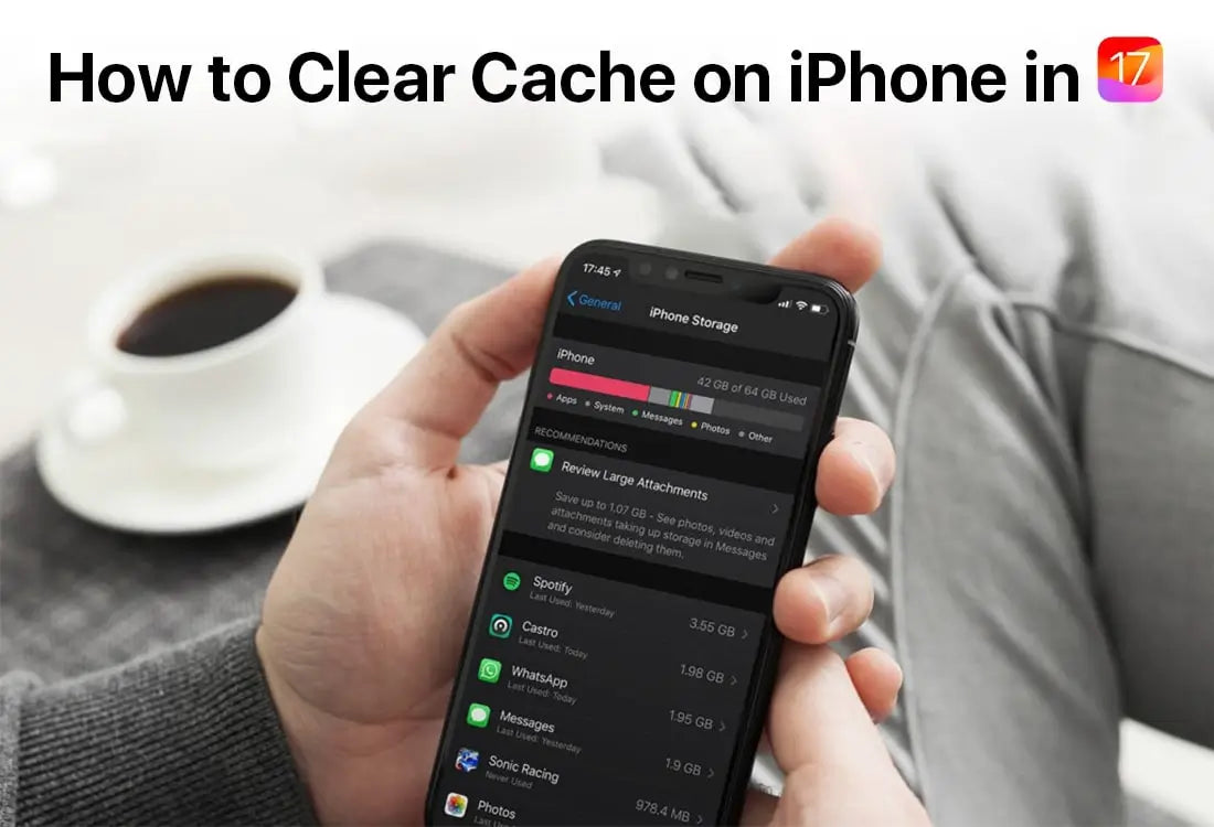 How to Clear Caсhe on iPhone in iOS 17