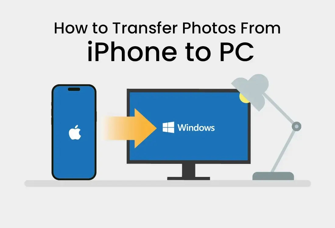 How to Transfer Photos From iPhone to PC: All Possible Smart Solutions