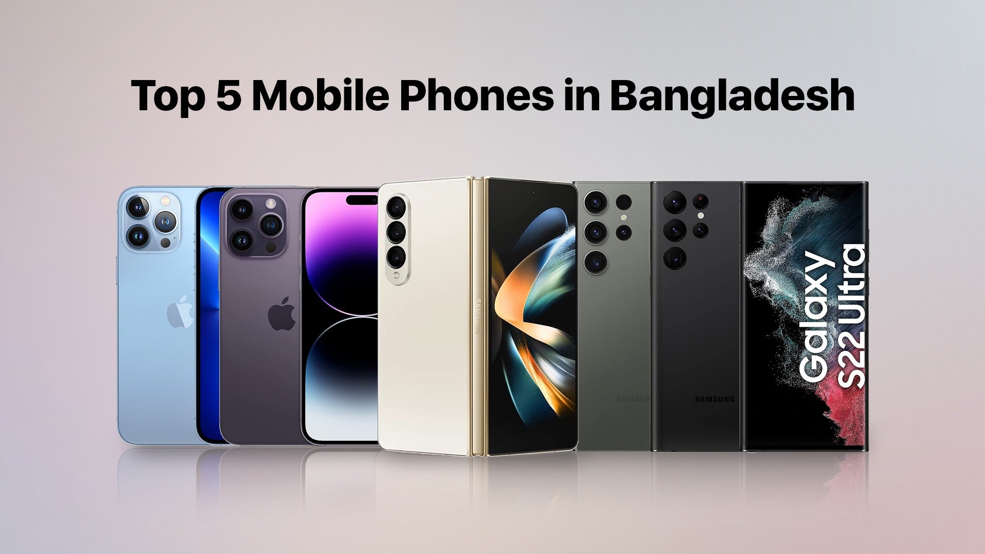 Top 5 Mobile Phones in Bangladesh: A Comprehensive Review